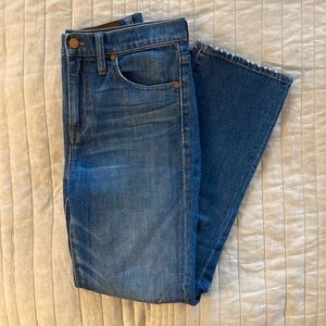 Madewell 10” high rise denim bootcut